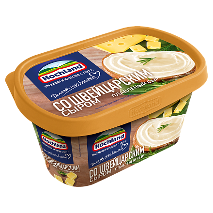 Швейцария ірімшігі қосылған ірімшік классикасы, 400 гр.